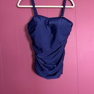 Ocean Blues Elegant Blue Women's swim top